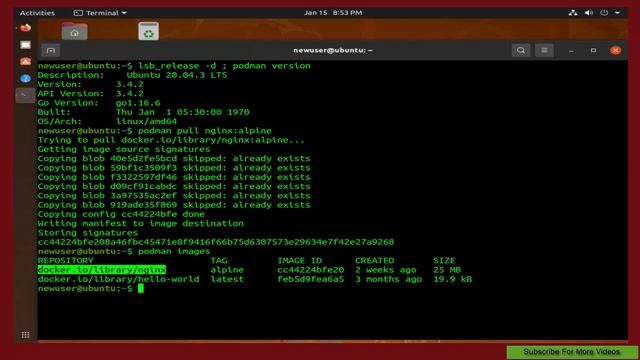 Deploying NGINX with Podman смотреть онлайн