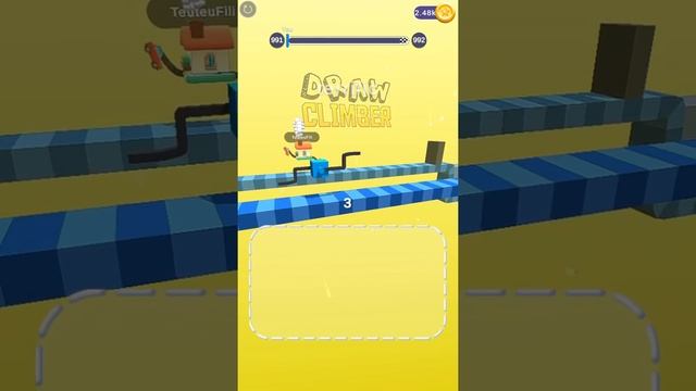 Draw Climber - LVL 981-1000 - Gameplay Walkthrough смотреть онлайн