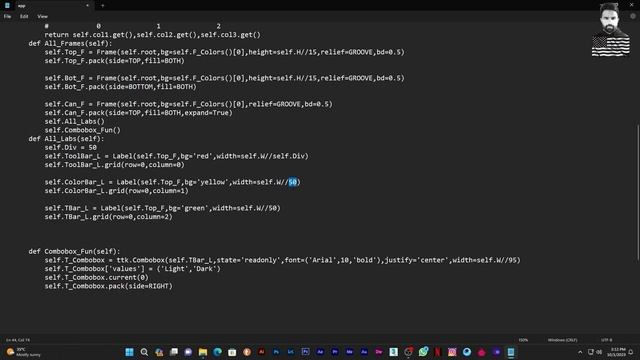 How To Make Gui Base Paint Application In Python Tkinter Part01 смотреть онлайн