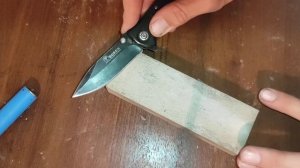 Как правильно заточить нож на бруске  вручную