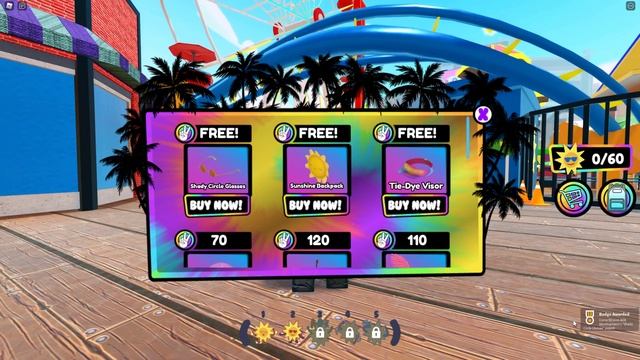 [EVENT] How To Get The TIEDYE VISOR, SUNSHINE BACKPACK, & SHADY GLASSES In TAI VERDES CONCERT Roblo