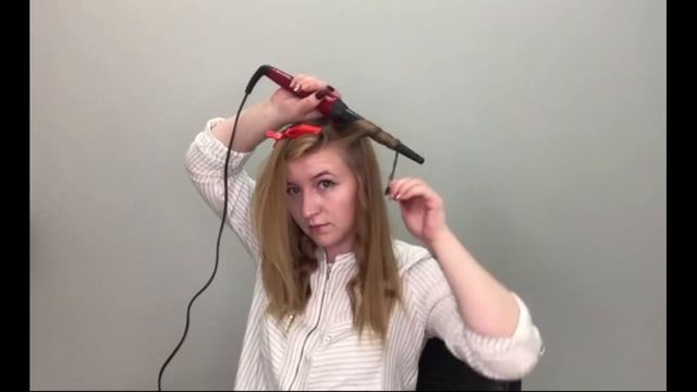 Локоны самой себе - конусной плойкой смотреть онлайн
