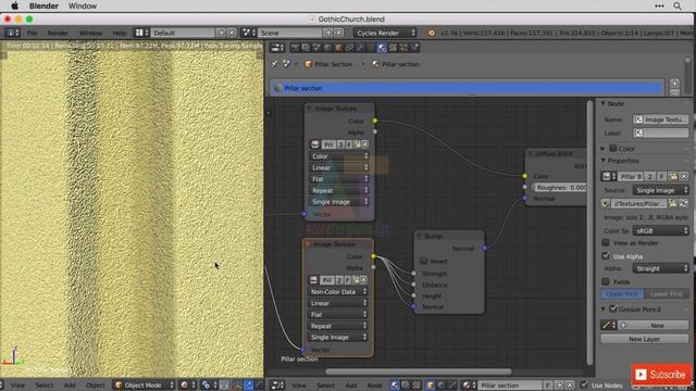 using a bump map in cycles render - Blender Tutorials смотреть онлайн