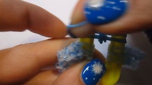 СТРЕКОЗА из резинок на рогатке. Фигурка из резинок | Dragonfly Rainbow Loom Charm