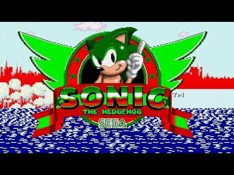 Sonic 1 The Hedgehog Christmas Edition Xmas Hack of Sonic playthrough Android Genesis emulator смотреть онлайн