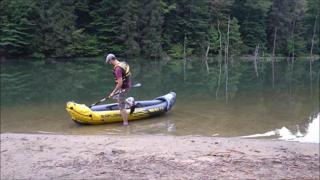 Intex Explorer K2 Inflatable Kayak Review смотреть онлайн