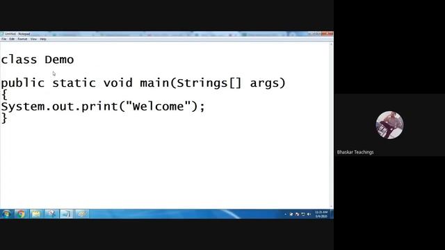 Create, Compile and Execute Java Program | Core Java For Beginners | смотреть онлайн