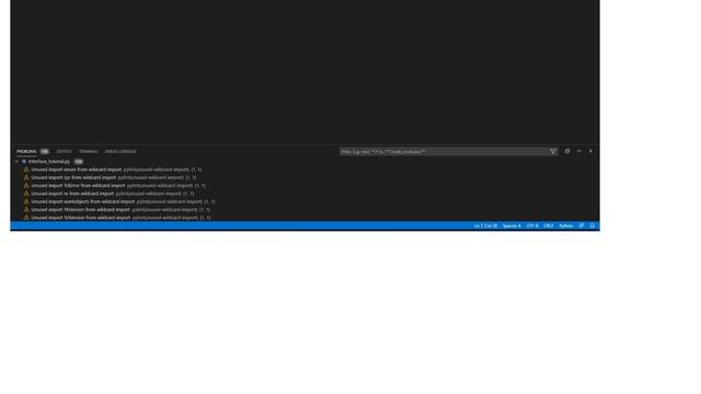 Visual Studio Code - Unused Import Warning - Python смотреть онлайн