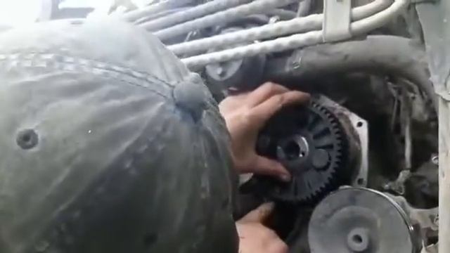 Замена шестерни.Выставление зажигание.Двигатель УМЗ 4216 смотреть онлайн