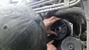 Замена шестерни.Выставление зажигание.Двигатель УМЗ 4216