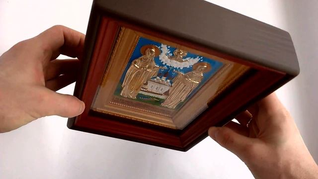 Икона Петра и Февронии Муромских (ручной работы) смотреть онлайн