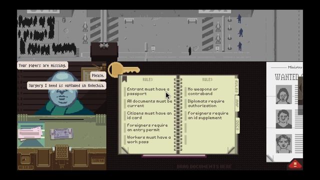 I Have A Weapon|Papers Please|Ep.14 смотреть онлайн