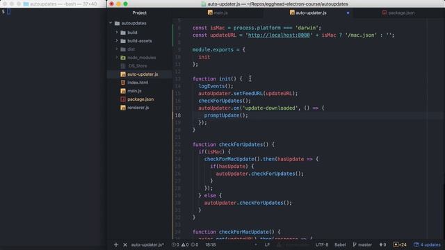 13 - Electron AutoUpdater Tutorial: How to Ship Updates to Your Electron App on Mac смотреть онлайн