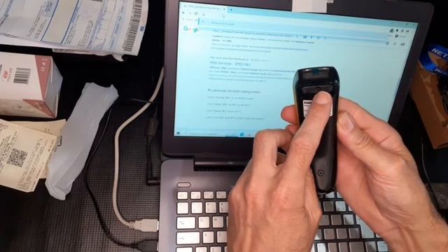 Netum C750 . teste Leitor de código de barras qr code 2d bluetooth sem fio usb. avaliação смотреть онлайн
