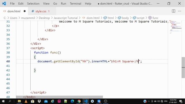#32 | JavaScript Tutorial for Beginners | in Kannada | DOM Set Methods смотреть онлайн