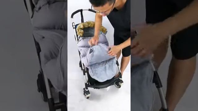 Универсальный чехол для ног в детскую коляску, зимний спальный мешок детских колясок, аксессуары смотреть онлайн