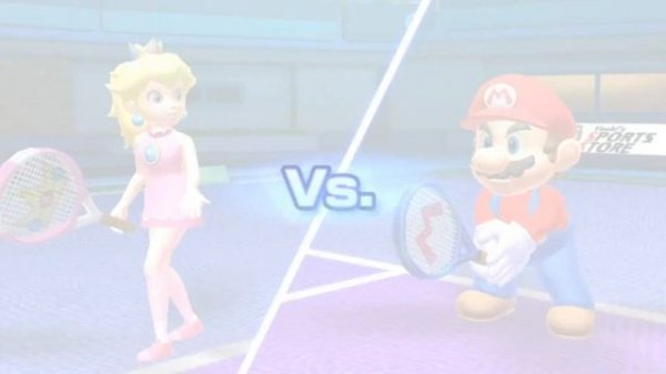 Mario Sports Superstars - Tennis | Champion's Cup | Peach Gameplay