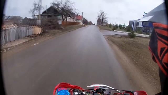 Красиво свалил от ДПС на питбайке смотреть онлайн