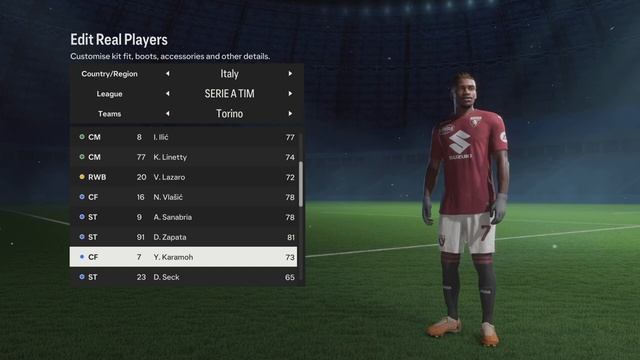 EA SPORTS FC 24 Torino Player Faces смотреть онлайн