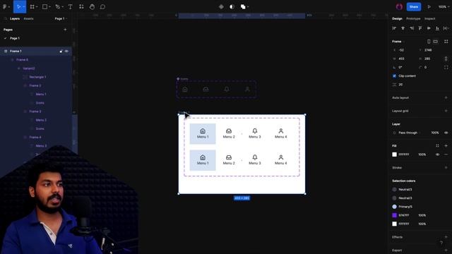 How to Design an Interactive Bottom Nav in Figma | Beginners Tutorial смотреть онлайн