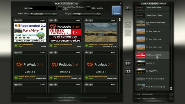 ETS2 1.35 I Big Map Combo Setup I Promods 2.41 I RoEx 2.2 I Load Order