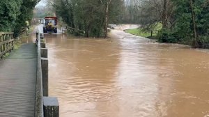 Преодоление огромной лужи. #гидроудар #машины