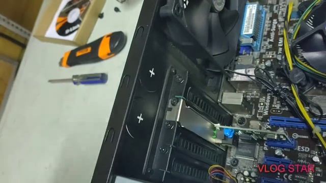 No Network Connection Error Orange Led Light, Install PCI Adapter  D-LINK DGE-560T