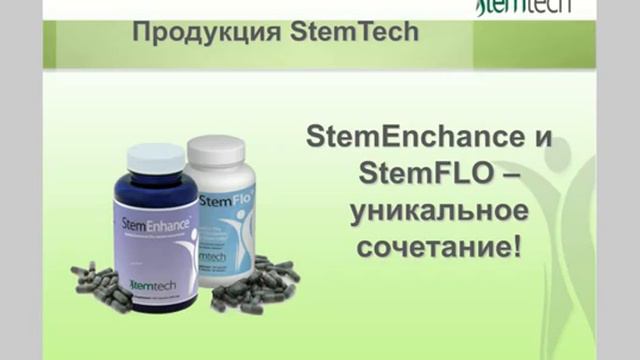 StemTech СтемТех StemEnhance СтемЭнхенс, StemFlo СтемФло смотреть онлайн