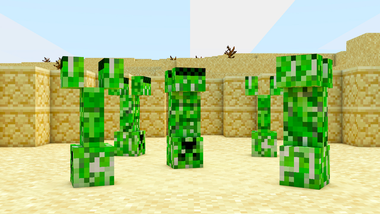 ТАНЕЦ КРИПЕРОВ - МАЙНКРАФТ АНИМАЦИЯ смотреть онлайн