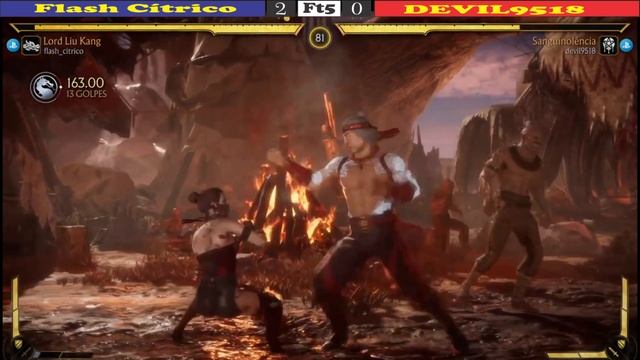 MORTAL KOMBAT 11 FT5 FLASH CITRICO VS DEVIL9518 смотреть онлайн
