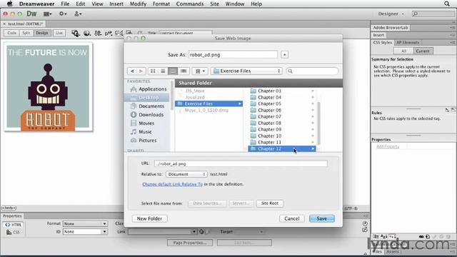 Интеграция PSD файлов с Dreamweaver