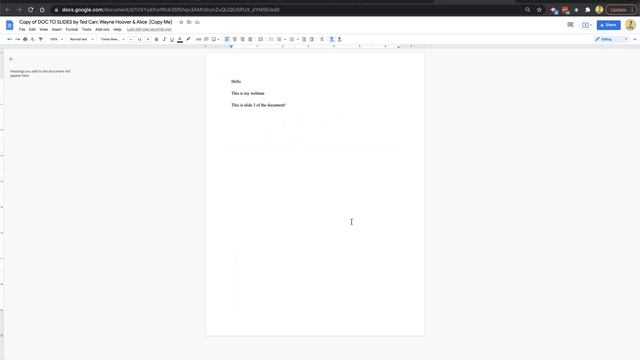 How to Convert Google Doc into Google Slides смотреть онлайн