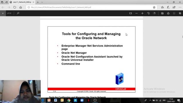 Configuring the Oracle Network Environment смотреть онлайн