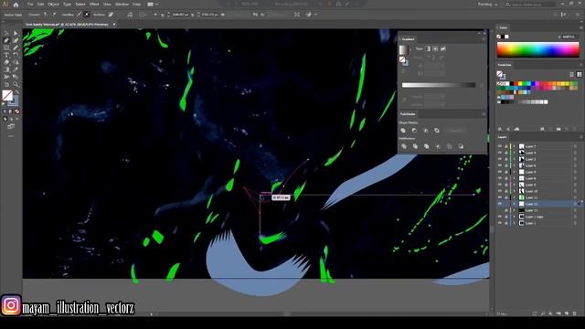 Venom (Tom Hardy) - Speed Digital Art (Adobe Illustrator) | Mayam Pakhare смотреть онлайн
