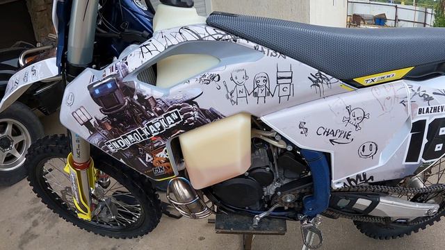 Кантриец Husqvarna TX 300 TBI спустя 60 часов смотреть онлайн