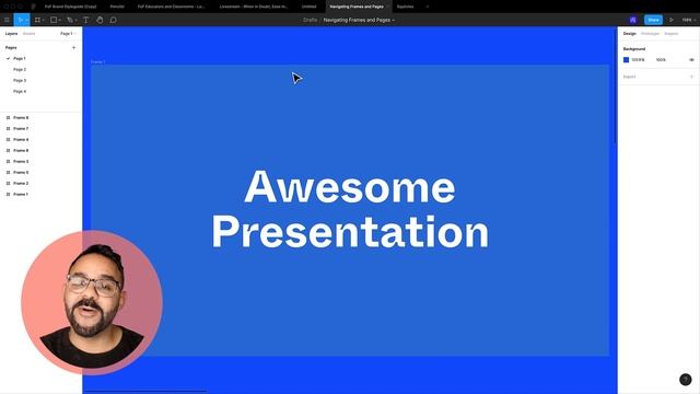 Navigating Frames and Pages in Figma смотреть онлайн