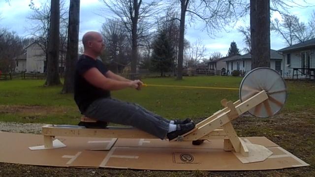 Home Built Rowing Machine