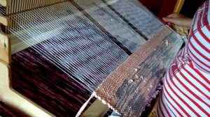 Как плотно подбить половик ножом (бральницей).