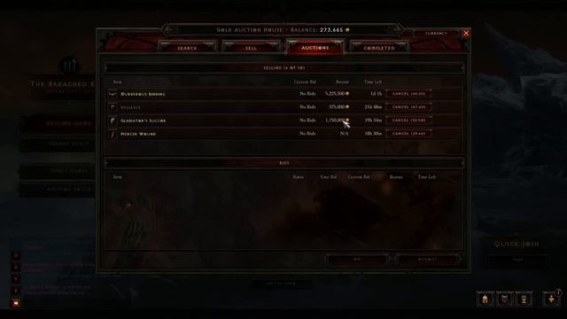 Diablo 3: How to Cancel Any Auction House Posting смотреть онлайн