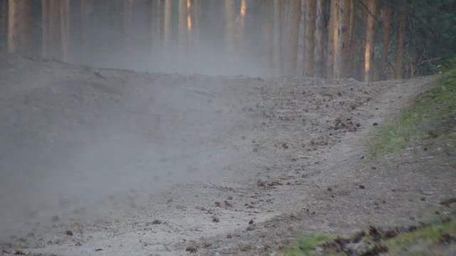 Soft enduro on the forest. Suzuki DR250R. (Пермь, Курья 2012) смотреть онлайн