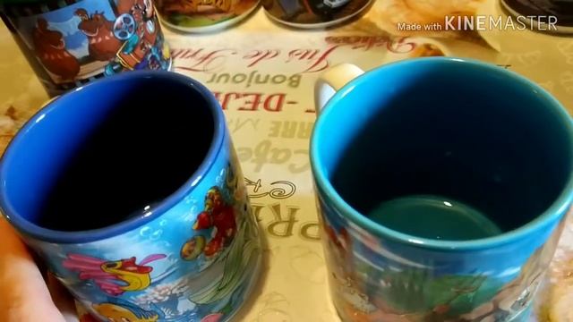 #КОЛЛЕКЦИЯ ЧАШЕК #DISNEY☕ смотреть онлайн