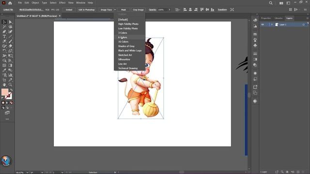 easy logo creating (Image tracing) in adobe illustrator смотреть онлайн