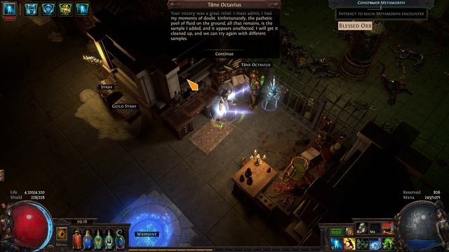 PoE 3.9 Metamorph Tane's Laboratory Boss Fight (and bugged loot phase) смотреть онлайн