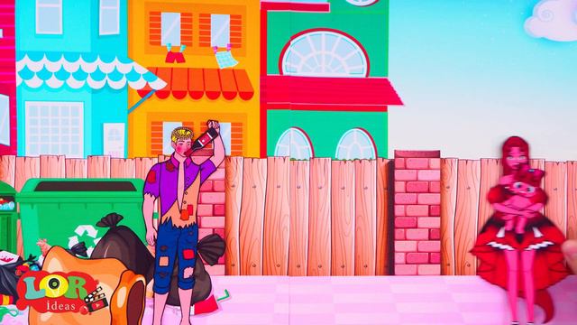 Cartoon - Paper Doll Poor Rapunzel Fat Lose Weight Challenge - Rapunzel Compilation 놀이 종이