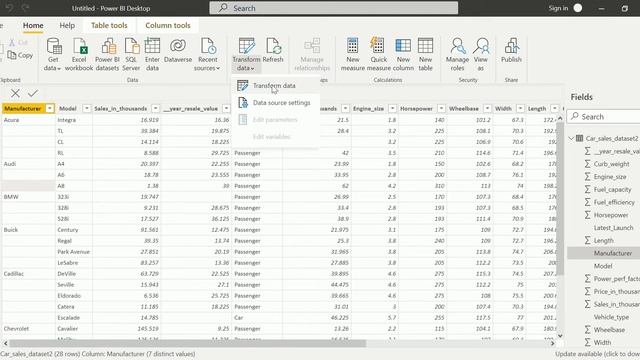 Power Query Editor - Part 1: Handling merged cells - Advanced Fill Up/Fill Down Options смотреть онлайн
