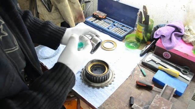 Ремонт АКПП ZF HP24A - часть 2 муфта F
