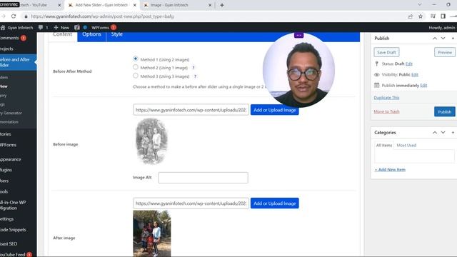 How To Display A Before - After Images In Wordpress | | Learn WordPress Tutorials In Hindi смотреть онлайн