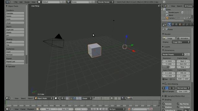 Rotating Points - Blender 2.5 Quick Tip - Blender 3D смотреть онлайн