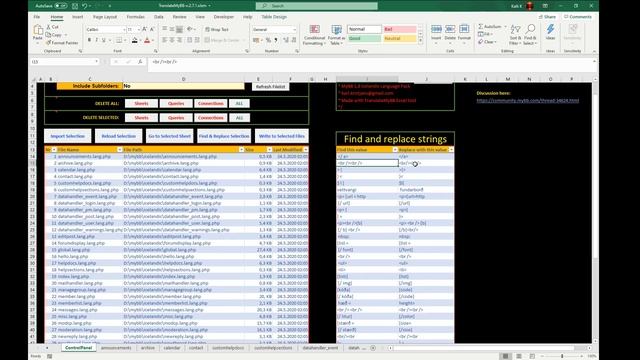 MyBB Excel Translate Assistant смотреть онлайн
