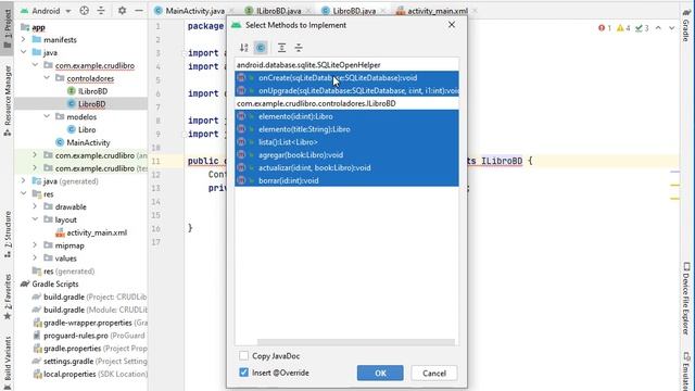 1 CRUD SQLite en Android con Java смотреть онлайн